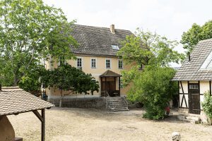 Die evangelische Grundschule Jena war 2018/2019 im "Haus der Begegnung" Kunitz beheimatet.