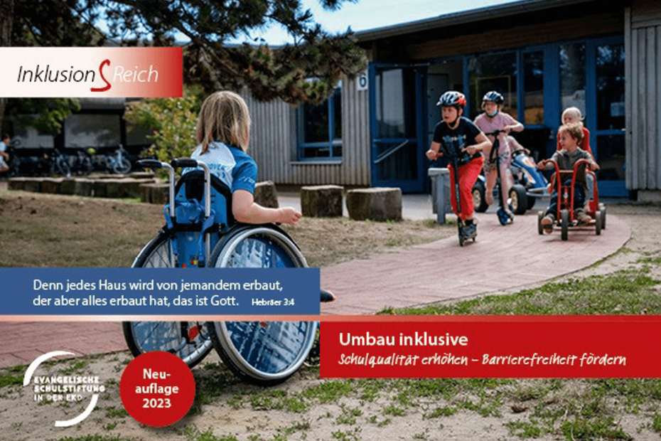 Mit einer Neuauflage unseres aus 2022 beliebten Förderprogramms "Umbau inklusive: Schulqualität erhöhen - Barrierefreiheit fördern" unterstützten wir auch in diesem Jahr inklusive Schulentwicklung an evangelischen Schulen bundesweit. Foto: Jens Schulze