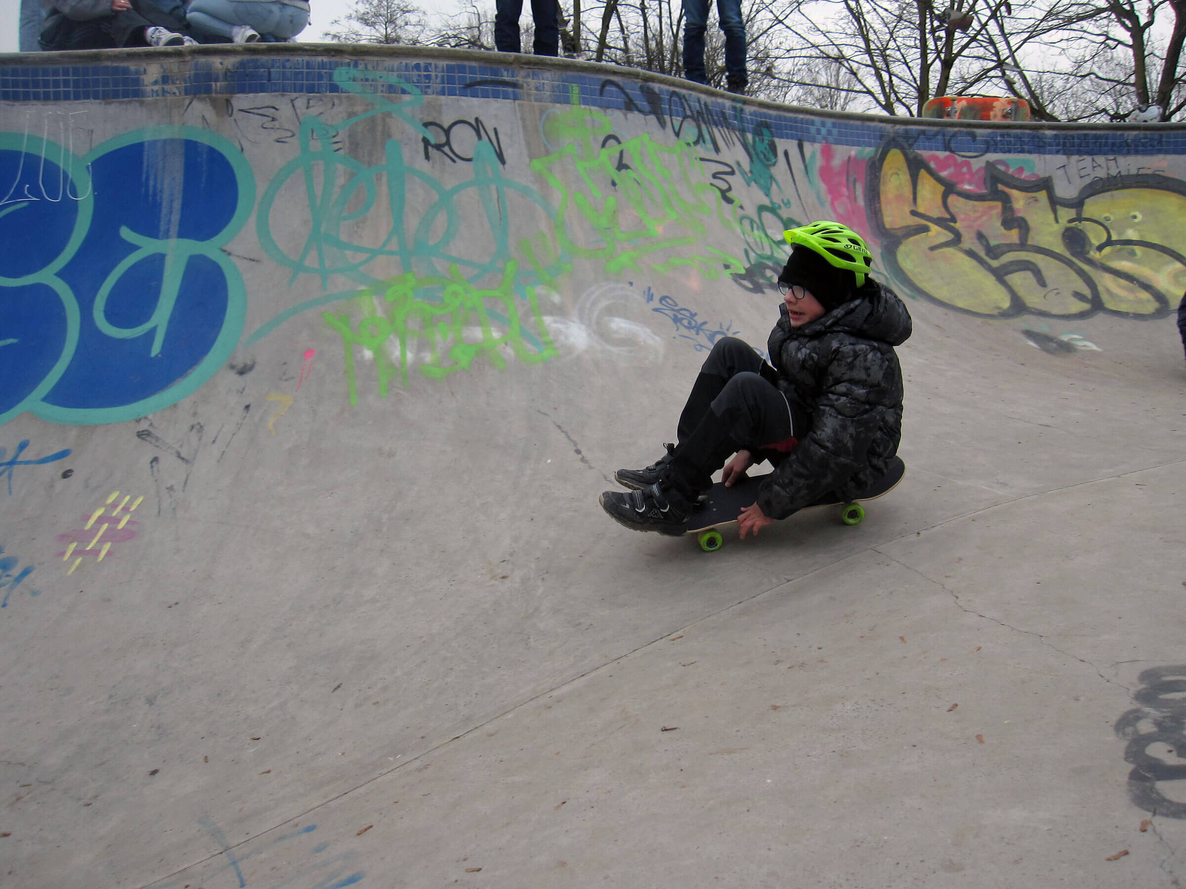 Das Evangelische Montessori-Schulhaus Freiburg konnte einem Schüler mit unserem "Stipendium für Hilfsmittel" ein eigenes Skateboard ermöglichen.